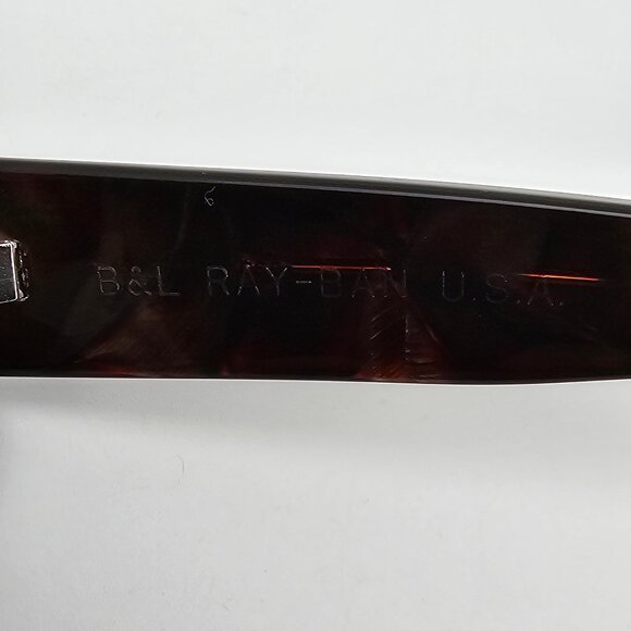 Ray-Ban B&L W1927 XWAU Tortoise Frame G-15 Green Glass Lens Cat Eye Sunglasses main image 6